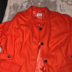 Brunt orange Pea Coat